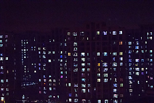 万家灯火图片