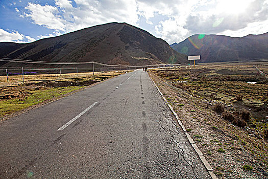 青藏公路图片