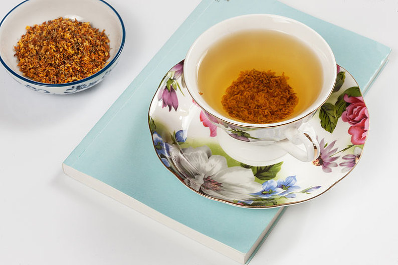 桂花茶图片_桂花茶高清图片_全景视觉