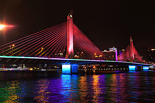 广州海印桥夜景