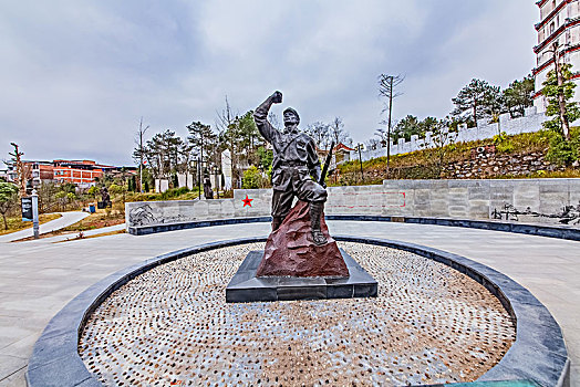 江西省瑞金市革命烈士纪念园雕塑建筑