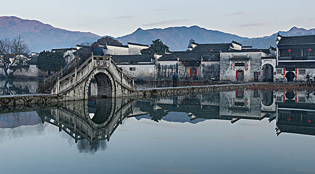 安徽黟县月沼民居图片