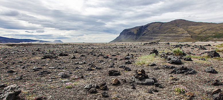 火山灰图片