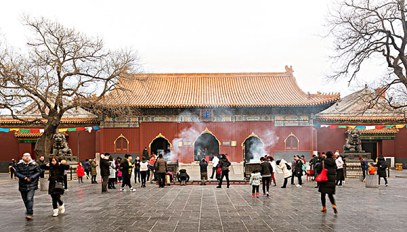 雍和宫雍和门图片_雍和宫雍和门高清图片_全景视觉