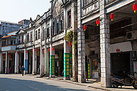 江门,开平赤坎古镇,古建筑