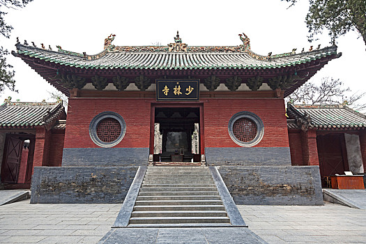 少林寺,风景,正门,中国