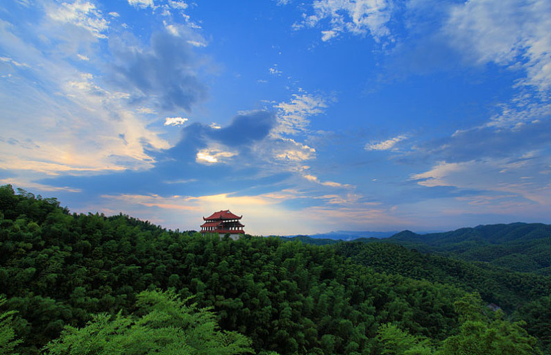 湖南,益阳,桃江,桃花江竹海_高清图片_全景视觉