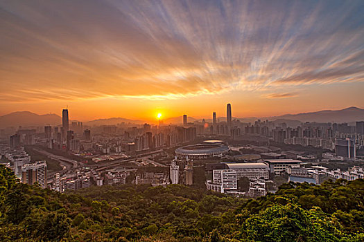 深圳笔架山公园图片