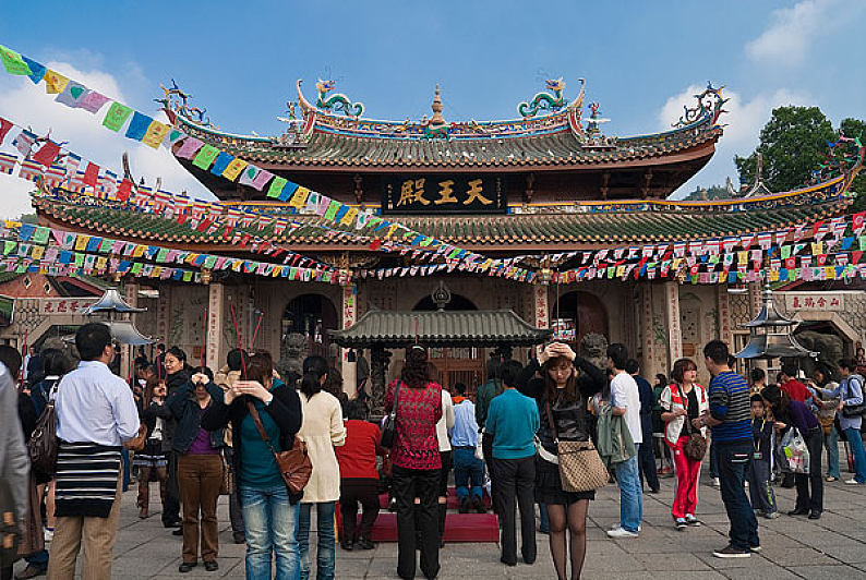 厦门南普陀寺天王殿_高清图片_全景视觉