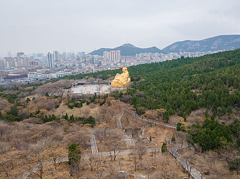 千佛山风景区图片