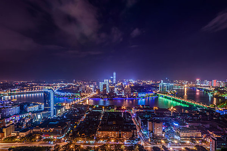 柳州夜景图片_柳州夜景高清图片_全景视觉