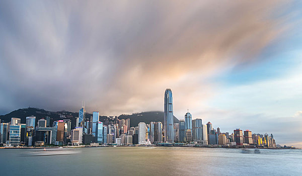 香港维多利亚港图片