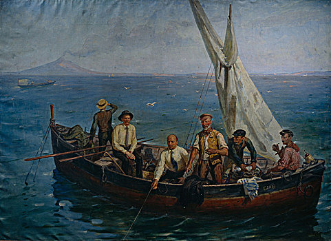 列宁,作家,渔民,卡普里岛,艺术家