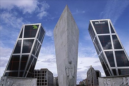 纪念建筑,kio大厦,马德里,西班牙