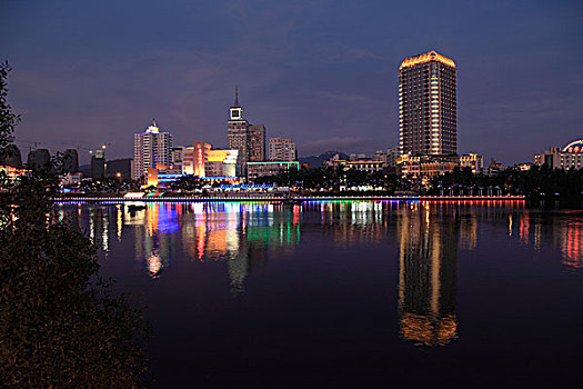 海南省三亚市夜景