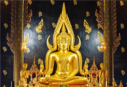 佛,图像,泰国,庙宇,曼谷
