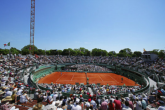 法国网球公开赛,锦标赛,球场,数字1,巴黎,法国