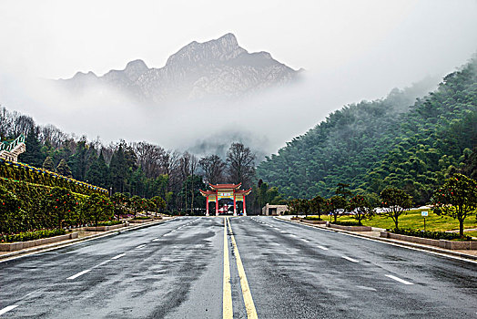 安徽省黄山国家地质公园自然景观