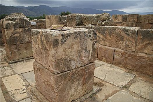 考古挖掘,皇宫,克里特岛,希腊