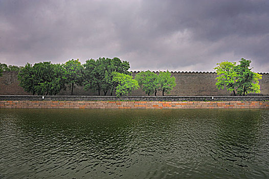 故宫宫墙护城河