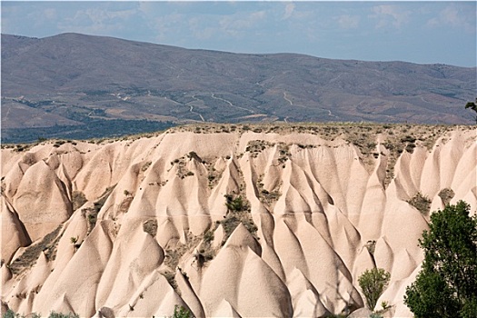 火山岩,风景,卡帕多西亚,乌希萨尔,土耳其