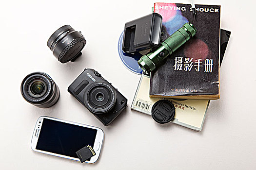 旅行用品,手机,相机,电池,存储卡,摄影书