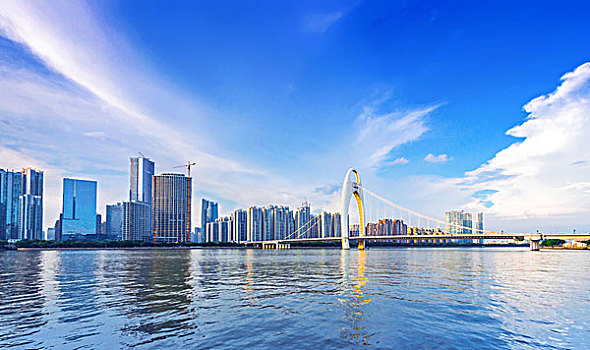 廣州獵德都市風光