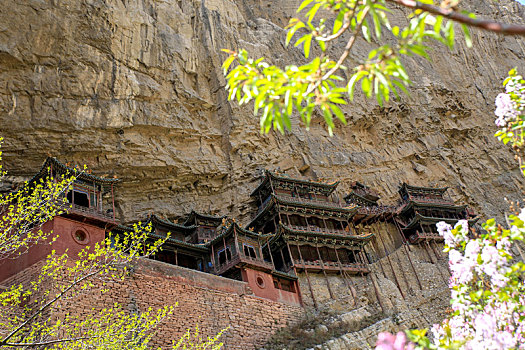 山西大同悬空寺