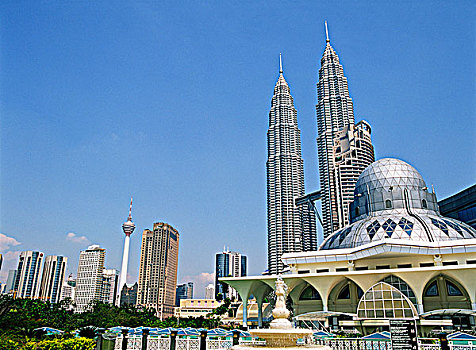 城市天际线,吉隆坡,马来西亚