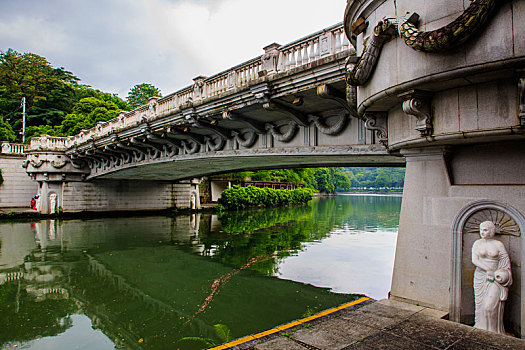 桂湖欧式桥