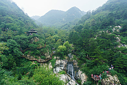 济南九如山瀑布群景区