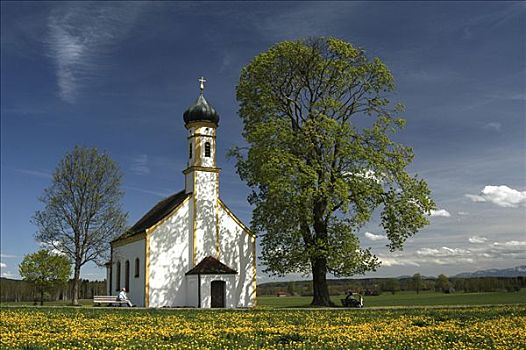 朝圣教堂,巴伐利亚,德国