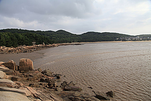 浙江普陀山,绿水青山