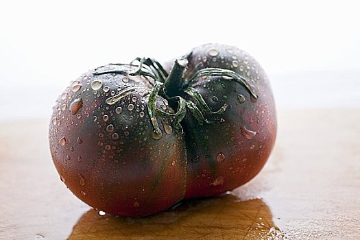 新鲜,洗,遗产蕃茄