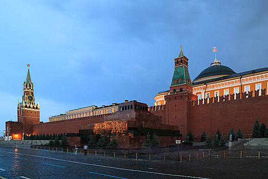 塔,克里姆林宫,参议院,陵墓,红场,莫斯科,俄罗斯,欧洲
