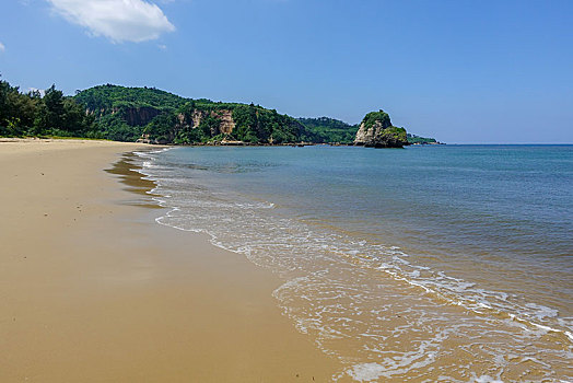 海滩,冲绳,日本