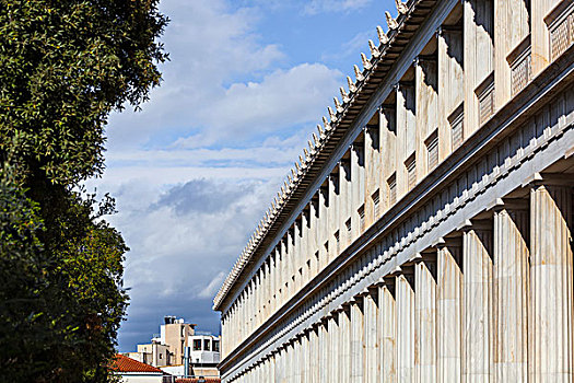 古安哥拉遗址,博物馆,雅典,希腊