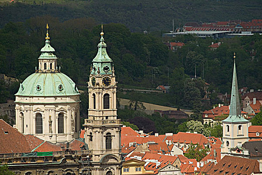 教堂,捷克共和国,布拉格
