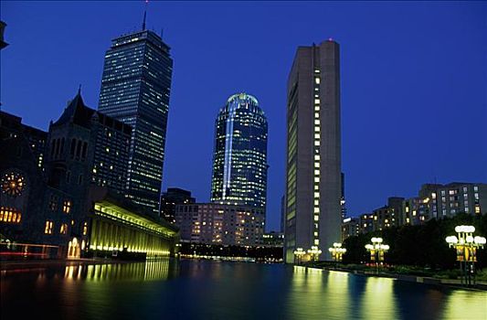 摩天大楼,基督教,波士顿,马萨诸塞,美国