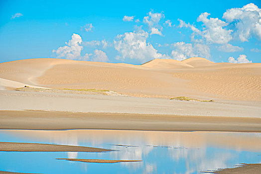 青海湖,沙漠