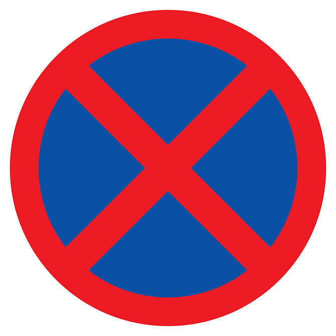 禁止停车_插画_交通标志_停放_停_高清图片_全景视觉