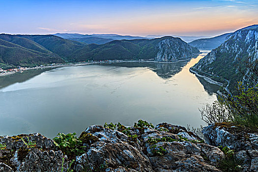 多瑙河,峡谷,罗马尼亚