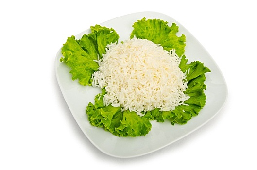 朴素,米饭,盘子