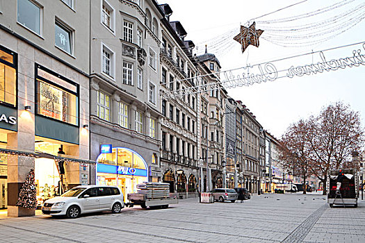慕尼黑新市政厅步行街
