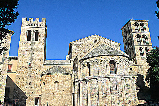 法国,朗格多克-鲁西永大区,教堂
