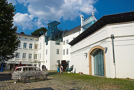 博物馆,户外,岛屿,布拉格,捷克共和国,欧洲