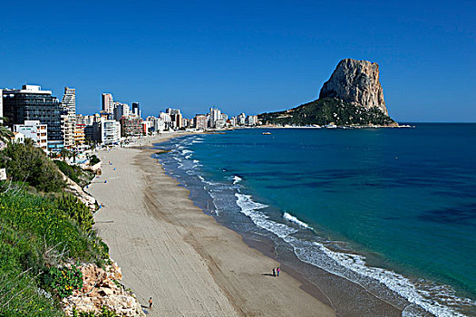 西班牙,瓦伦西亚,白色海岸,卡培,景色,安静,海滩,冬天,自然保护区