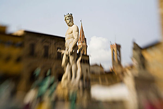 意大利,佛罗伦萨,聚焦,雕塑