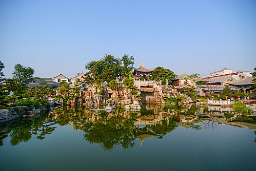 云南省红河州建水县朱家花园风光