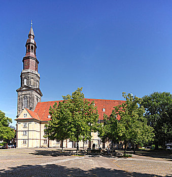 教堂大街,汉诺威,下萨克森,德国,欧洲